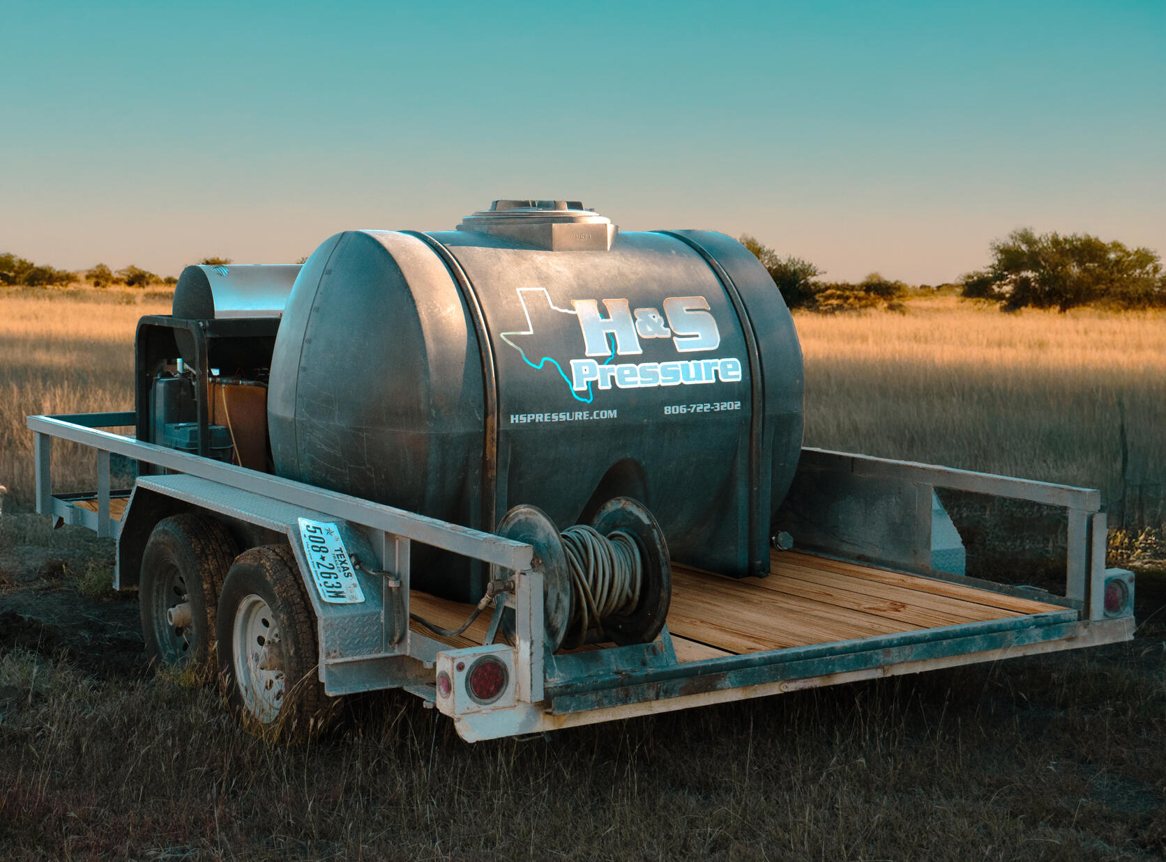 Pressure Washer Trailer with Edits Pressure Washer Trailer with Edits